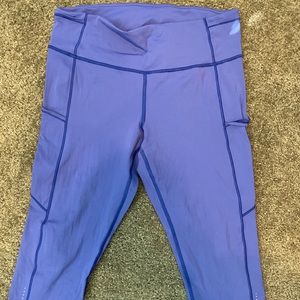 Lululemon Fast and Free Crop RARE Size 12
